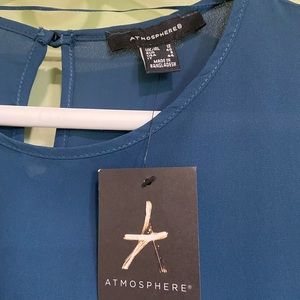 NWT Atmosphere Teal Blouse